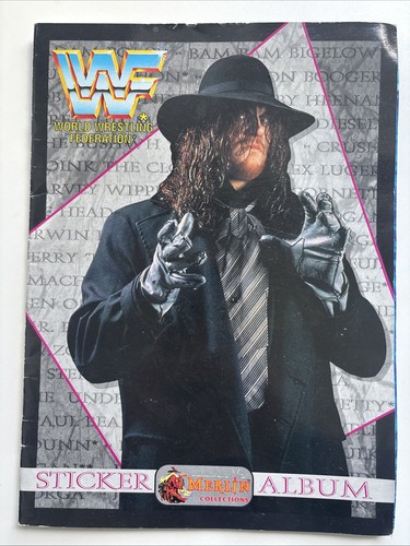Wwf merlin sticker album - wwf,