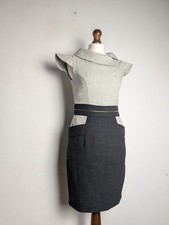 Yaly Couture Grey& Black Tweed