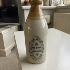 Armitage Brothers Ginger Beer Stoneware Bottle No Cracks Good Condition