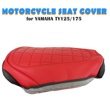 MOTORCYCLE SEAT COVER YAMAHA TY125 TY175 RED