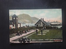 Postcard- Lamlash- Isle of Arran -Scotland -Bowling Green-posted in 1910.
