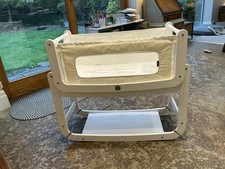 Snuz SnuzPod 2 3-in1 Bedside Crib with Mattress In White