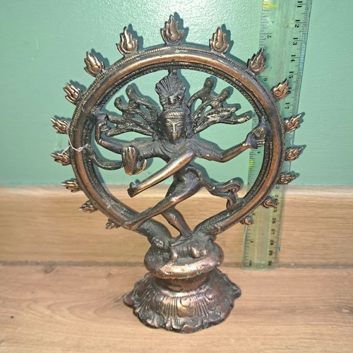 Vintage brass shiva nataraja - vintage,