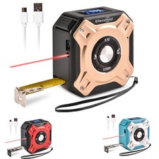  2 in 1 Laser Tape Measure