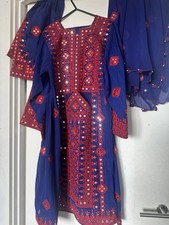 Balochi Three Piece Suit Size Medium With Real Mirrors