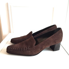 Pierre Cardin real brown suede