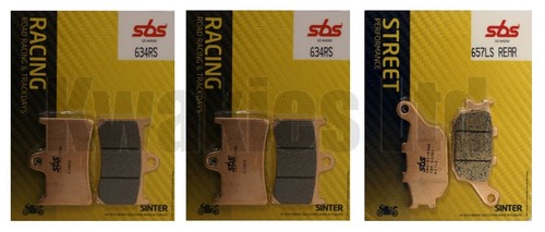 Sbs race sinter front - sbs, rear