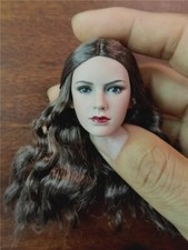 1/6 Scale Long Curly Hair Head