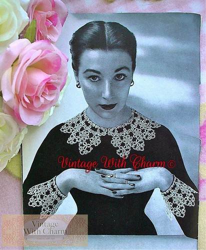 Vintage tatting pattern - vintage,