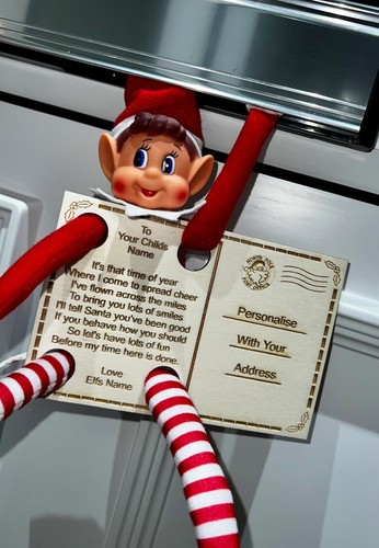 Personalised elf shelf - shelf, arrival