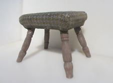 Small Vintage Wooden Stool Children Kids Bench Step Old Antique