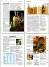 Edible Oils - Ingredients - Successful Cooking Eaglemoss - Recipe 2 Pages