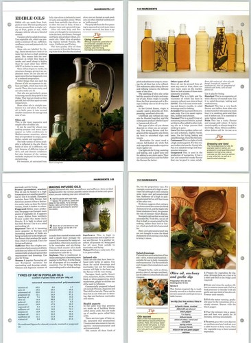 Edible oils ingredients - oils,