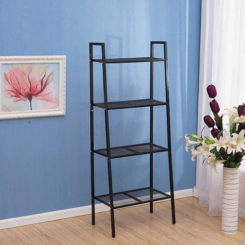 Tier leaning ladder shelf - leaning,