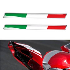 2Pcs 3D Epoxy Italy Flag