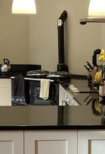 Black AGA. 2 Oven Gas Fired