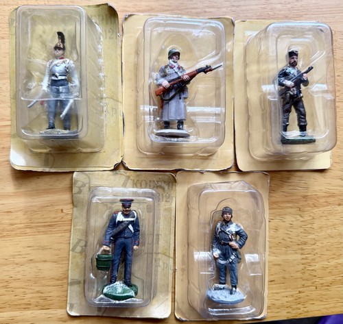 Collection five painted - of,