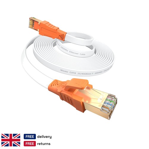 Short cat8 ethernet - short,
