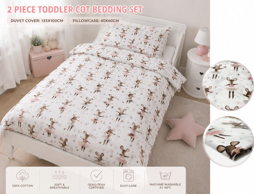 Toddler cot bed bedding - cot, set