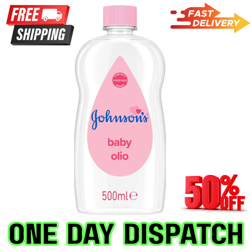 Johnson baby oil 500 ml - 500,