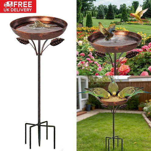 Outdoor patio garden - bird, bath