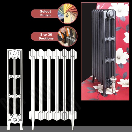Cast iron radiators - cast, 3
