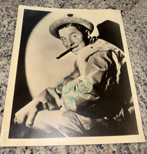 Vintage signed autograph photo - vintage,