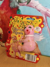 Rare New Mr Blobby Clip On Toy
