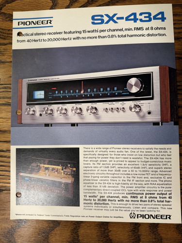 Vintage original pioneer - vintage,