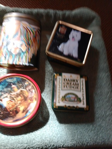 Collection vintage tins - collection,