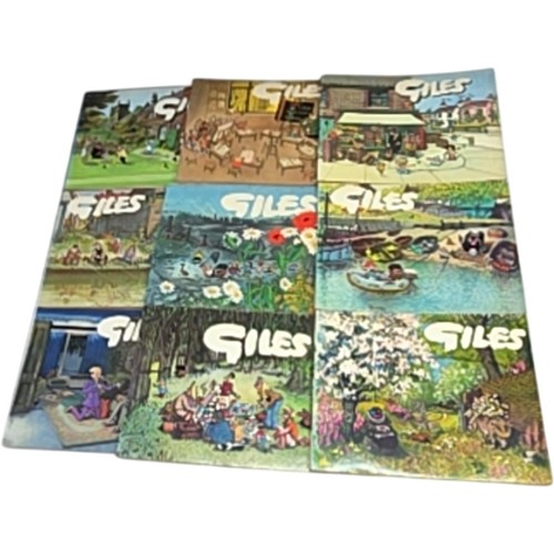Giles annual comic strip - giles,