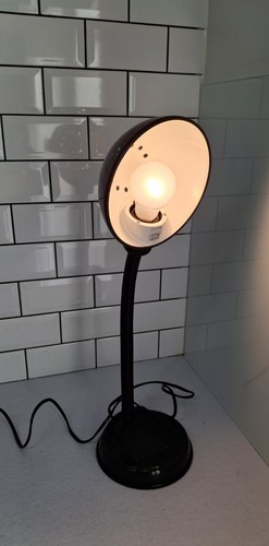 Table lamp vintage heavy base - vintage,