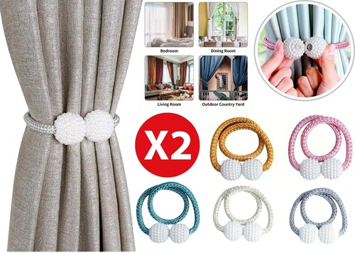 Curtain tie backs - 2x,