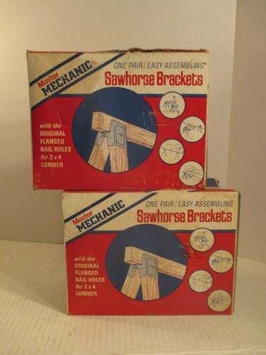 Sawhorse brackets 2 pair - sawhorse,