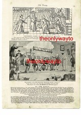 Children's Games In 16thC, New Shaving Machine, Book Illustration (Print), 1893