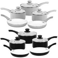 8Pcs Ribbed Aluminium