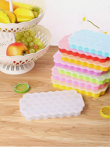 Ice cube tray with - ice,