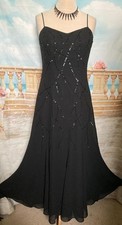 Maxi evening dress black - dress, 14