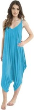 Womens Harem Top Jumpsuit