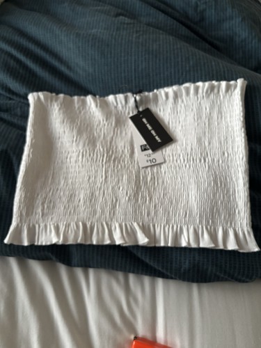 Florence fred white shirred - florence, &
