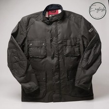 Barbour International Bede Wax Jacket Men’s XL Navy