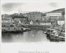 1982 Press Photo Fishing Boats