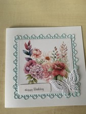 Handmade Luxury  Birthday Card