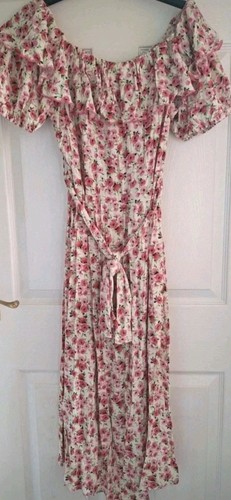 Pretty pink floral - pink, boho