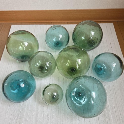 Glass fishing float buoy - fishing,