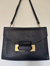 Sophie Hulme Navy Pebbled