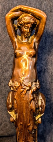 Art nouveau styled bronze door - art,