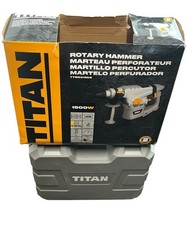 Titan TTB631SDS 6.3KG Electric SDS Plus Drill, 22-Piece Accessory Kit Brand New