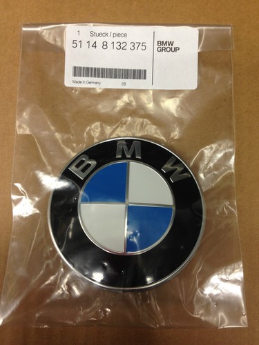 Bmw genuine front roundel - front,