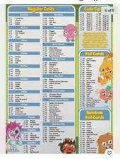 Moshi Monsters Mash Up Cards